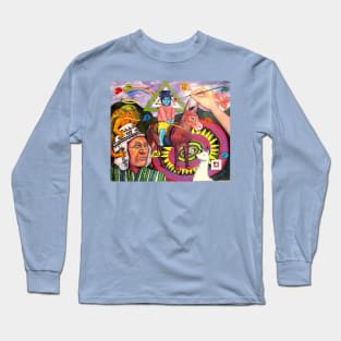 Krishna in the Andes Long Sleeve T-Shirt